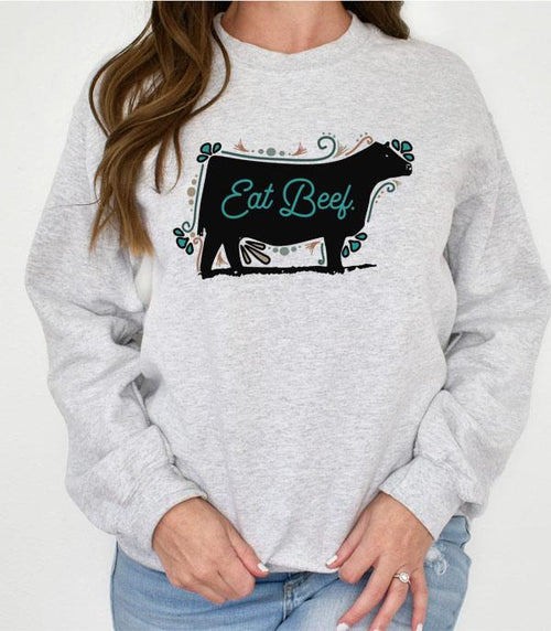 Eat Beef Sweatshirt