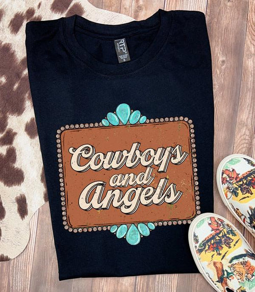 Cowboys & Angels Tee