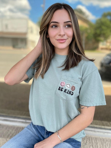 Let Them Embroidered Tee