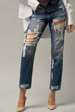 Hailey High Waisted Straight Jeans
