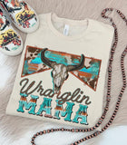 Wranglin' Mama Tee