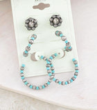 Beaded Western Earring Set