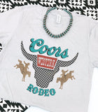 Checkered Rodeo Beer Tee