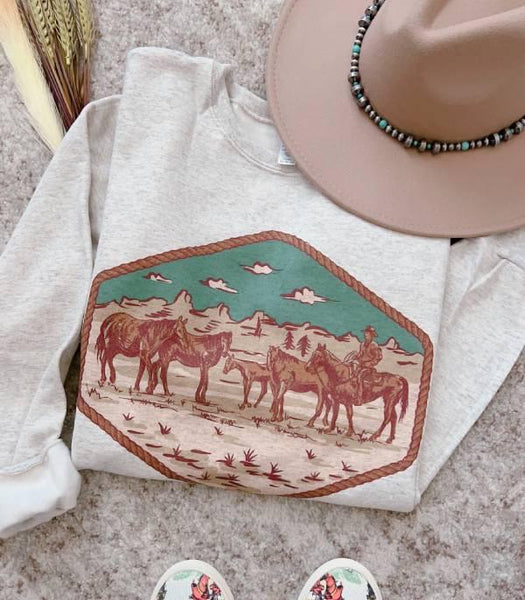 Cowboy Roundup Sweatshirt