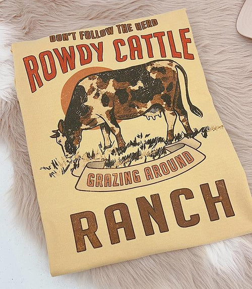 Rowdy Ranch Tee