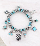 Western Wrap Charm Bracelet