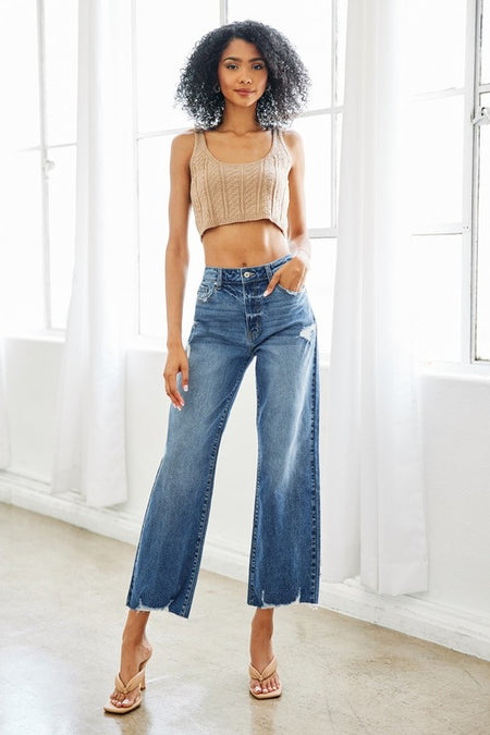 Kancan Ultra High Rise 90's Flare Jeans