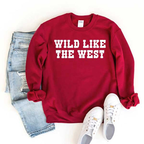 Wild Like The West Graphic Sweatshirt