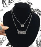 Concho Duo Necklace Set