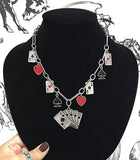 Casino Card Necklace