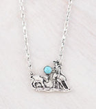 Cowboy Lasso Necklace