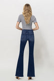 Blue Hope Mid-Rise Flare Jeans