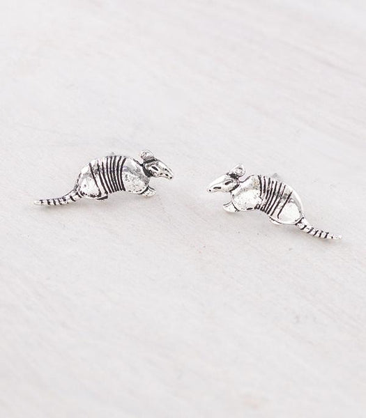 Western Armadillo Earrings