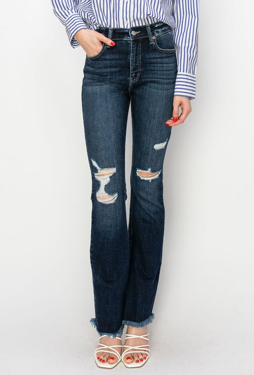 Western High Rise Boot Jeans