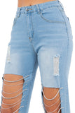 RESTOCKED ~ Rhinestone Cowgirl Jeans