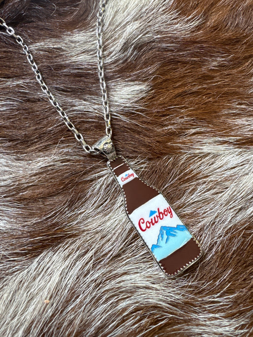 Cowboy Beer Necklace