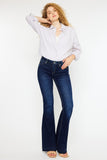 Kancan - Mid Rise Slim Flare Jeans