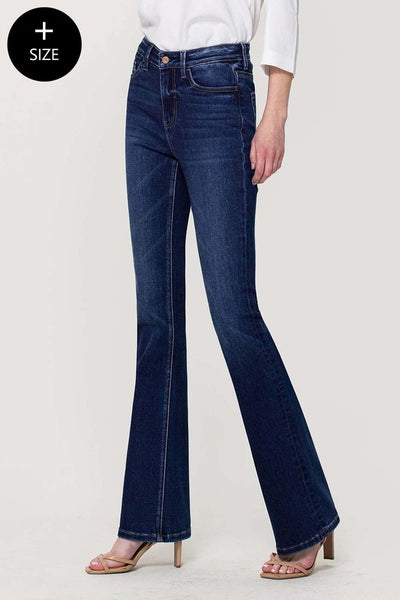 Plus Size High Rise Bootcut Jeans