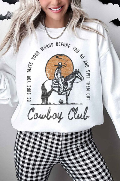 Cowboy Club Sweatshirt