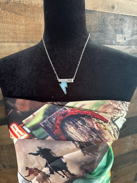 Power Stroke Diesel Bolt Necklace