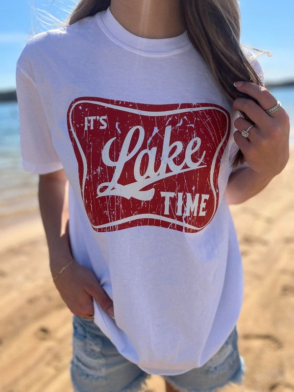 It's Lake Time Tee