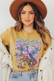 Cowboy Beach Club Graphic T Shirts