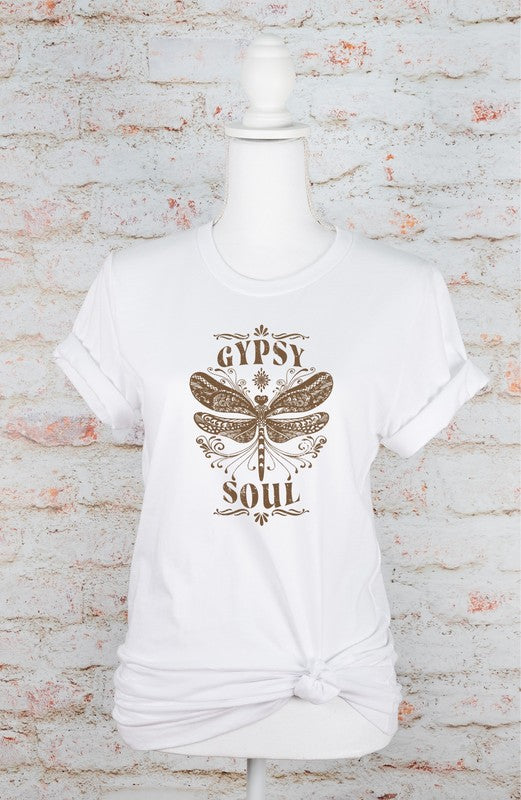 Gypsy Soul Butterfly Graphic Tee