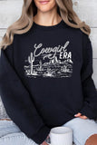 Cowgirl Era Graphic Fleece Sweatshirt - Multiple Colors