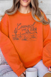 Cowgirl Era Graphic Fleece Sweatshirt - Multiple Colors