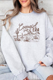 Cowgirl Era Graphic Fleece Sweatshirt - Multiple Colors