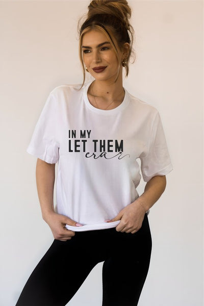 In My Let Them Era Graphic Tee ~ CURVY SIZES