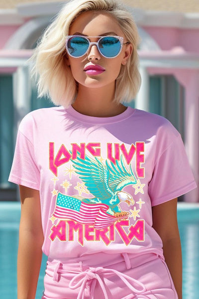 Long Live America Graphic Tee