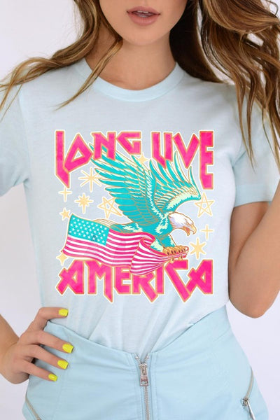Long Live America Graphic Tee