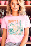 Howdy Cow Abduction Graphic Tee - Multiple Colors