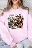 Coors Cowboy Graphic Fleece Sweatshirt - Multiple Colors