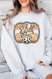 Happy Fall Y'all Graphic Fleece Sweatshirts