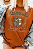 Abandoned Hunting Wife Social Club Graphic Tee