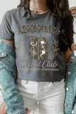 Abandoned Hunting Wife Social Club Graphic Tee