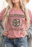 Abandoned Hunting Wife Social Club Graphic Tee