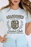 Abandoned Hunting Wife Social Club Graphic Tee