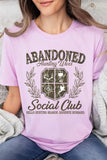 Abandoned Hunting Wife Social Club Graphic Tee