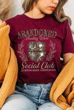 Abandoned Hunting Wife Social Club Graphic Tee