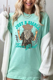 Just a small town girl Camo Graphic Tee