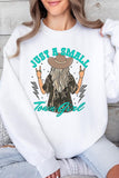 Just a Small Town Girl Camo Fleece Sweatshirts