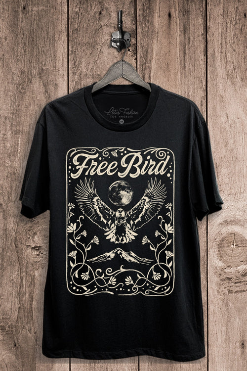 Free Bird Graphic Top