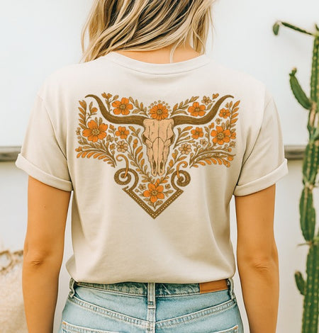 Midnight Toker Bleached Tee