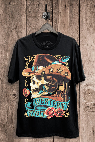 Western Spirit Graphic Top