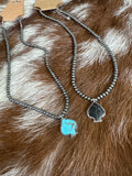 Spade Beaded Necklace