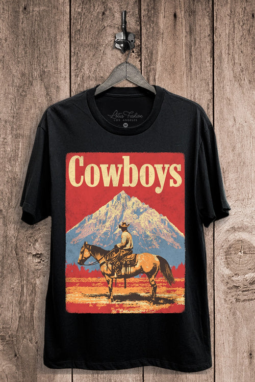 Cowboys Graphic Top