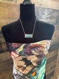Western Stone Bar Necklace